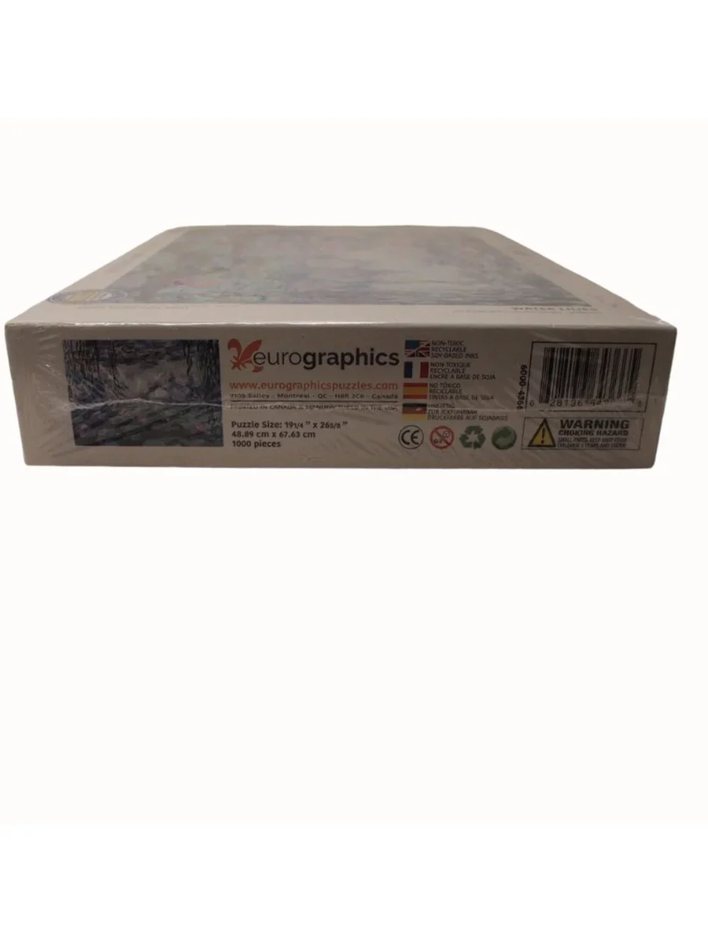 Eurographics Monet Water Lilies 1000 Piece Jigsaw Puzzle Fine Art New Sealed